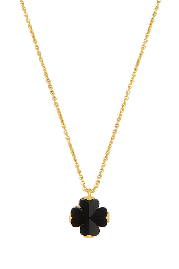 Spade Flower Pendant