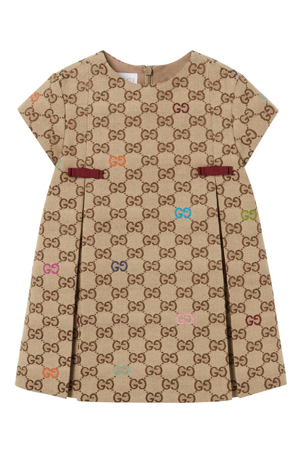 Kids GG Canvas Dress
