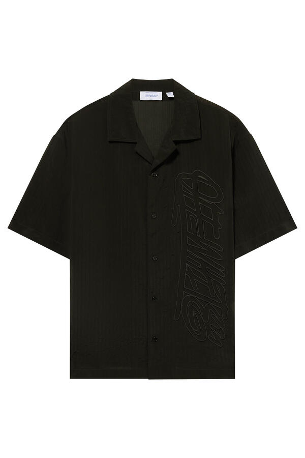Handstyle Logo Bowling Shirt