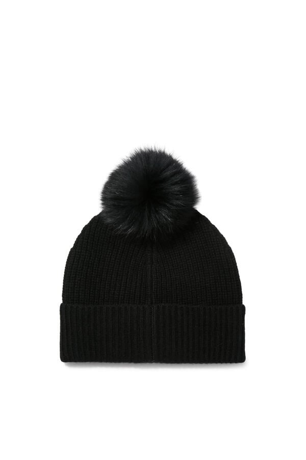 Kids Pom-Pom Cashmere Beanie