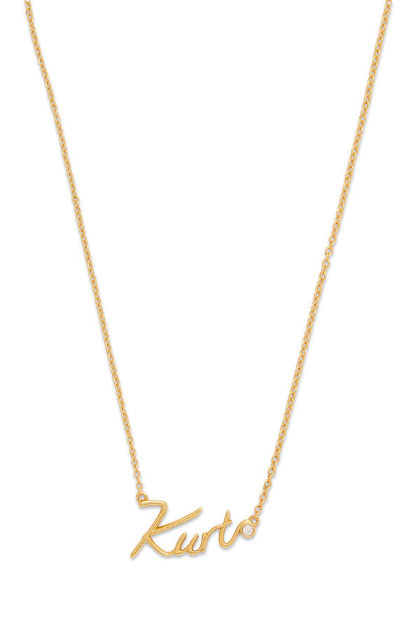 Kurt Script Necklace