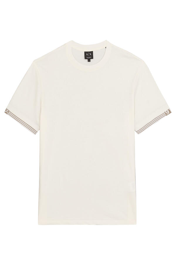 91 AX Logo Cotton-Jersey T-Shirt