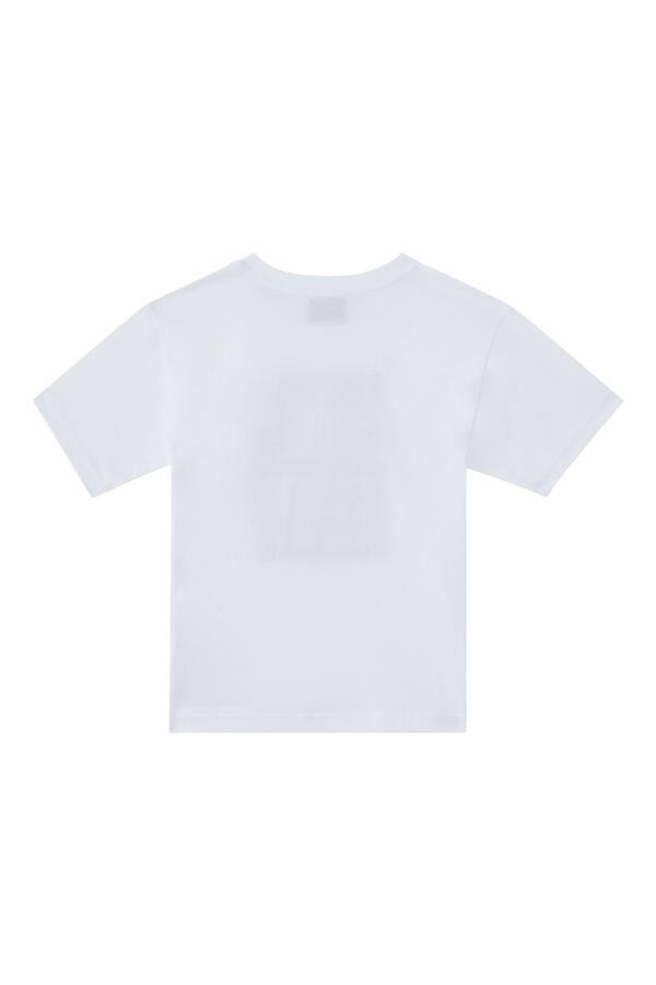 Kids Logo Check-Print T-Shirt