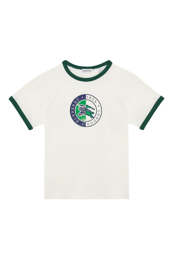 Kids Logo Cotton T-Shirt 