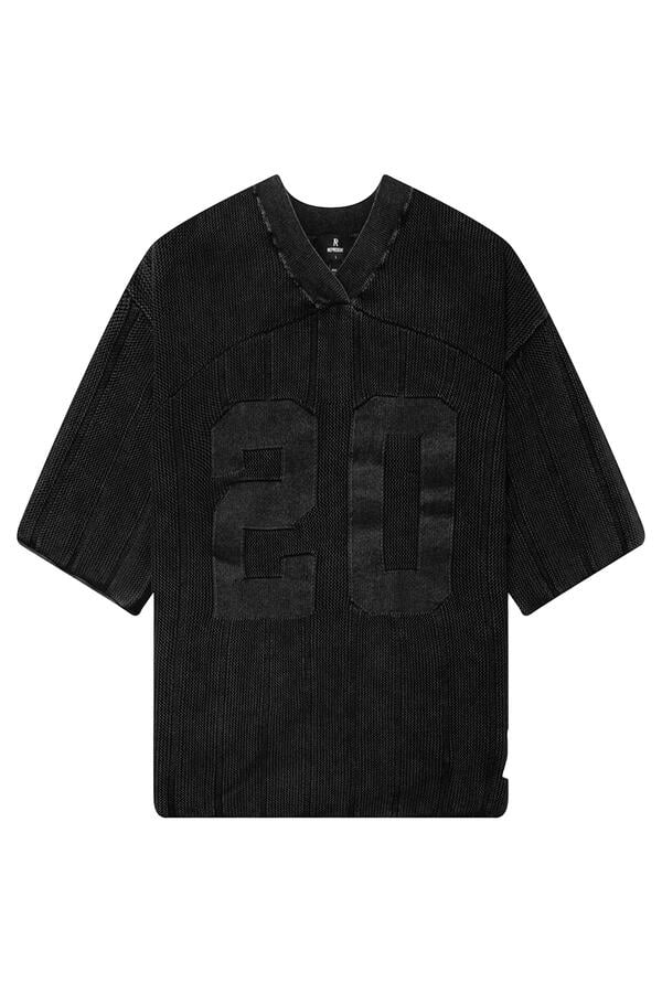 Knitted Varsity Jersey