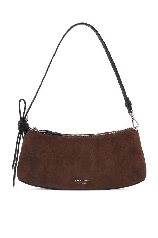 Loop Suede And Shiny Leather Mini Bag  
