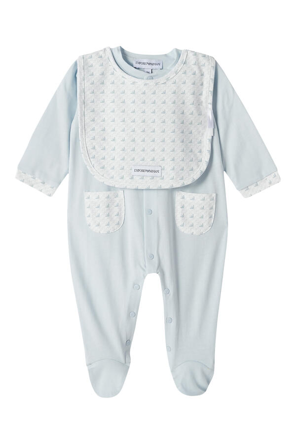 Kids Logo Jumpsuit & Bib Set