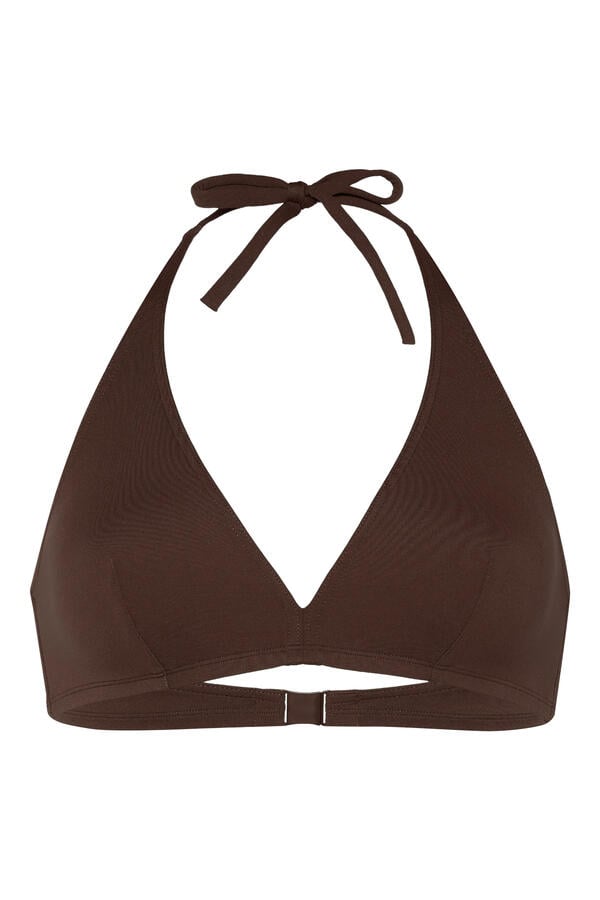 Gang Halterneck Triangle Bikini Top