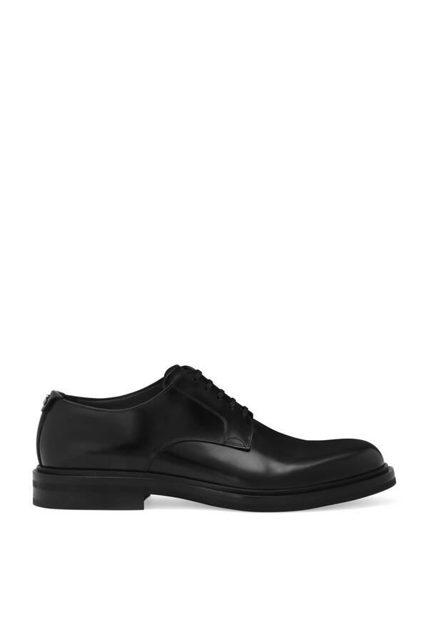  Brushed Calfskin Derby Shoes