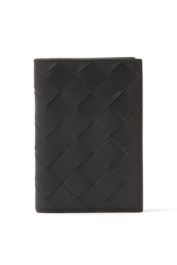 Intrecciato Flap Card Case 