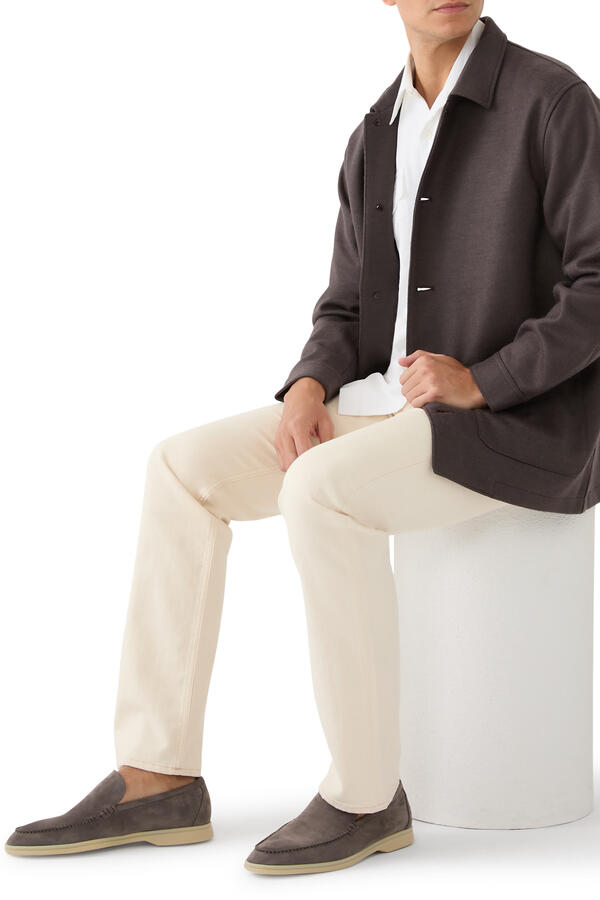 Suede Loafer