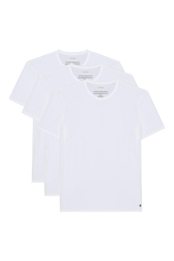 Cotton Stretch Blend Slim Fit Crewneck T-Shirt, Pack of 3