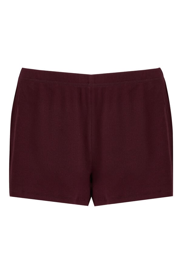 Cotton Rib Shorts