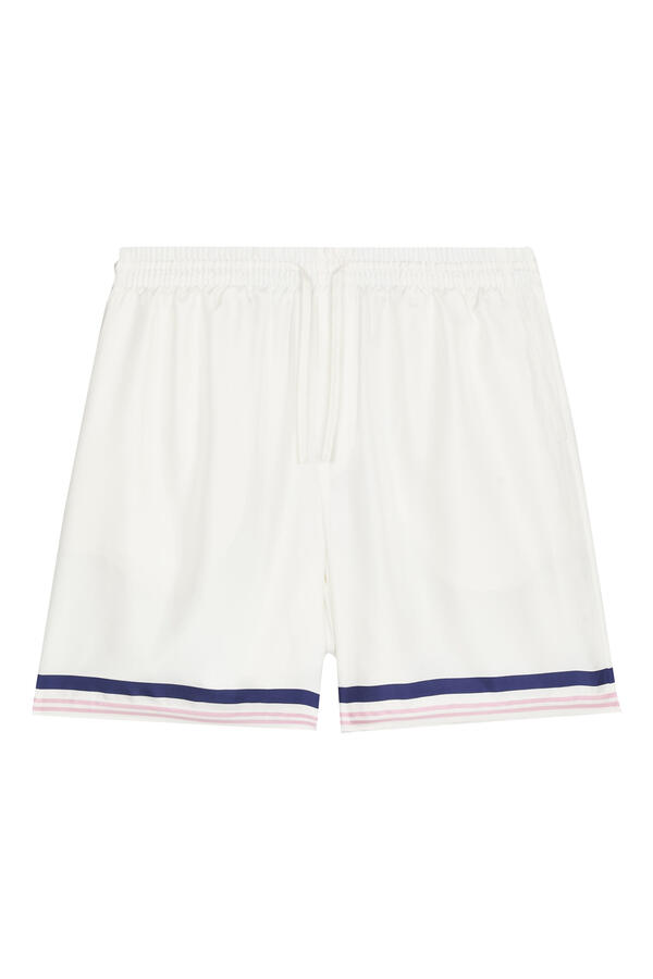 Monogram Silk Shorts
