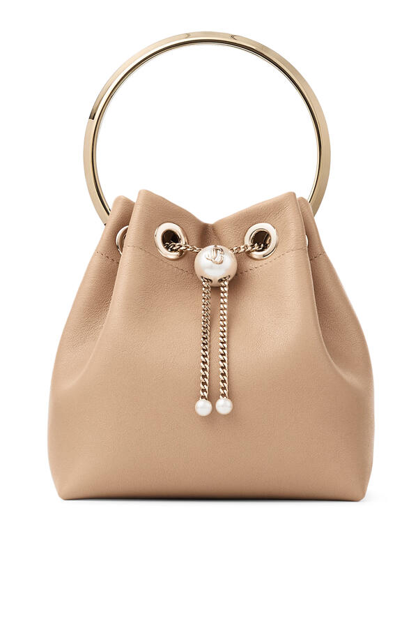 Bon Bon Pearl Closure Bucket Bag