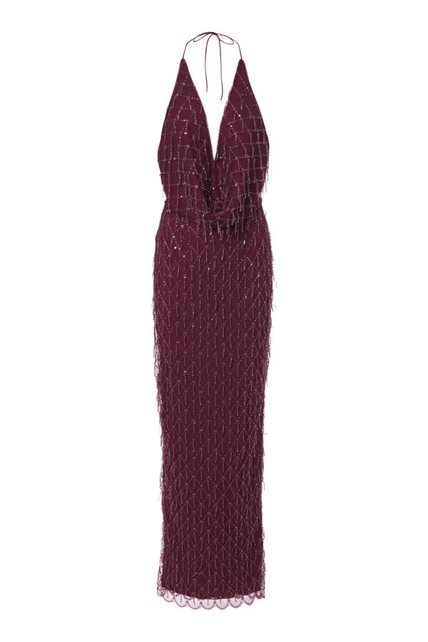  Sequins Halterneck Dress 