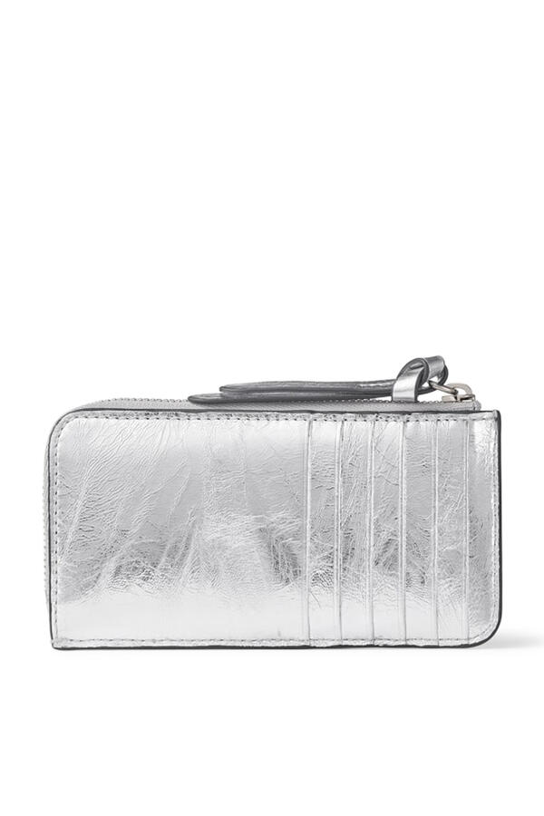 Lise-Z Vintage Metallic Leather Wallet