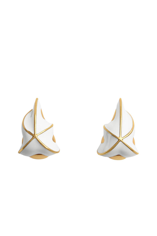 Candy Drop Earrings, Sterling Silver & Enamel