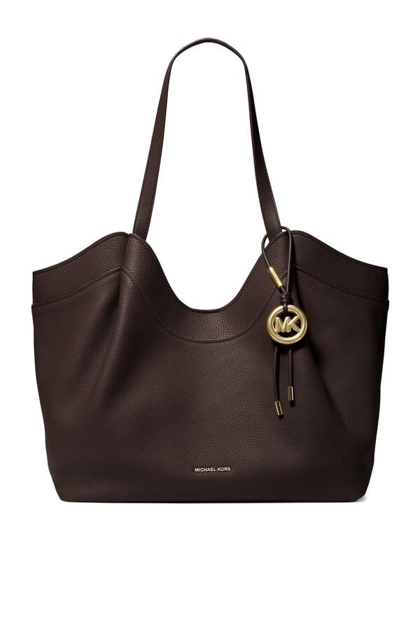 Bernie Large Pebbled Leather Tote Bag