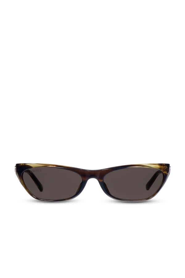 Geometric-Frame Sunglasses