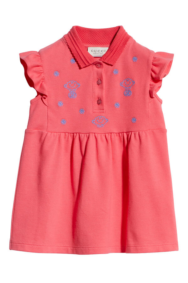 Kids Cotton Piquet Dress