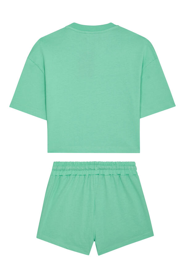Kids Teddy T-Shirt & Shorts Set