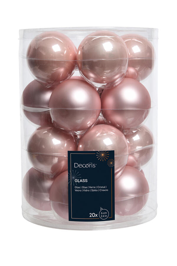 Blush Baubles Christmas Decoration