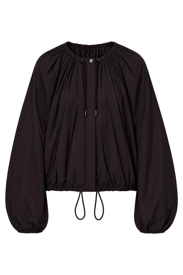 Gathered Parachute Jacket 