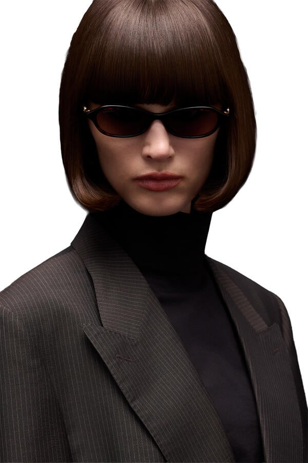  Oval-Frame Sunglasses