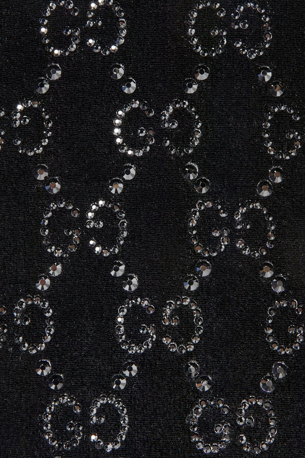 Embroidered Stretch Chenille Top