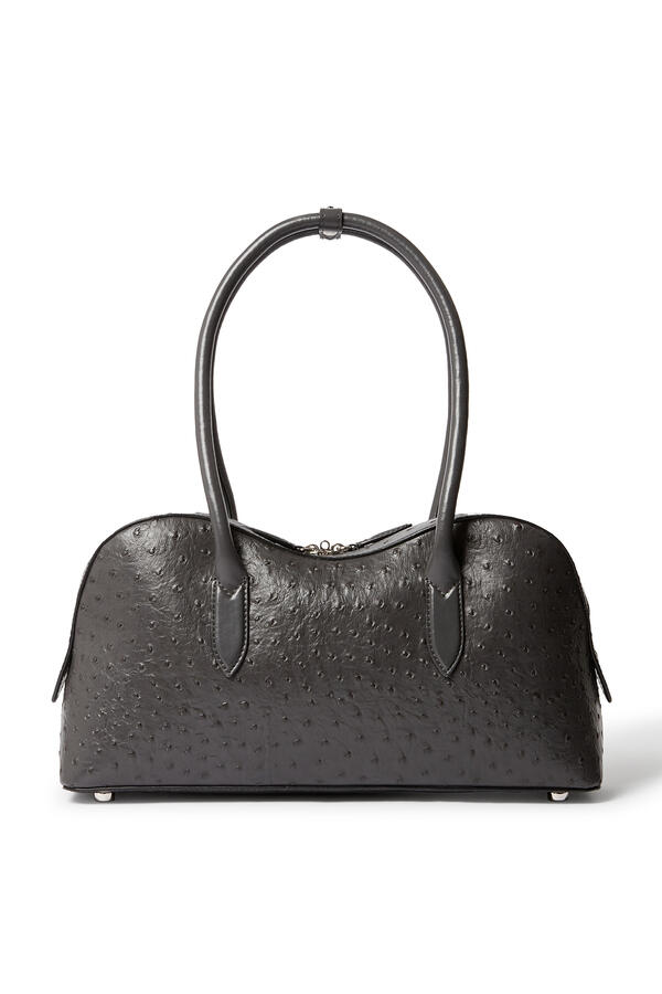 Ryder Ostrich Shoulder Bag