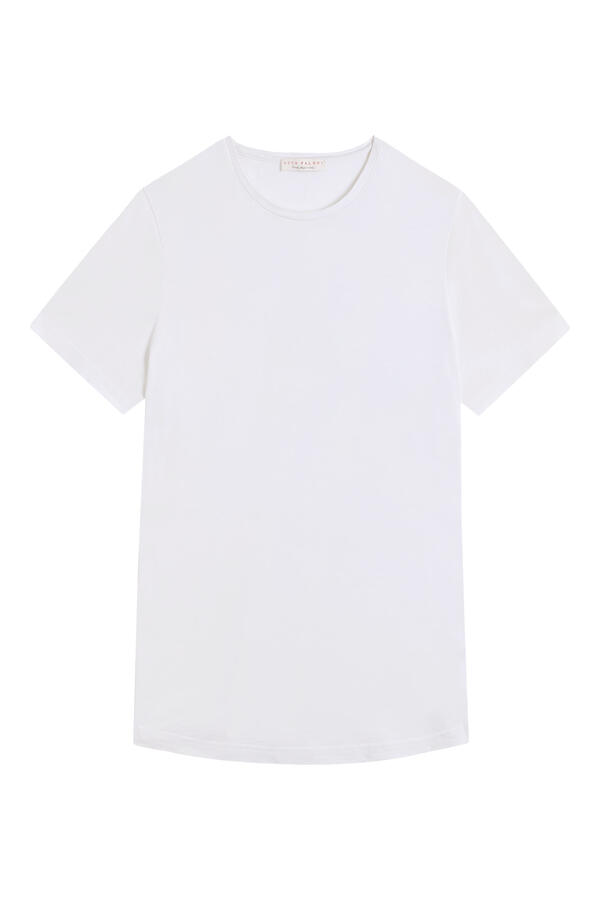 Silk-Cotton T-Shirt