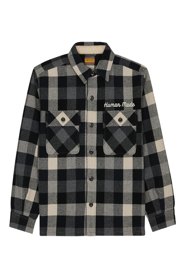 Wool Check Shirt Jacket
