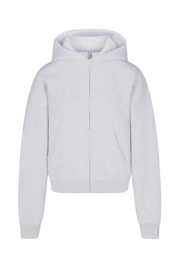 Cotton Fleece Classic Zip Up Hoodie