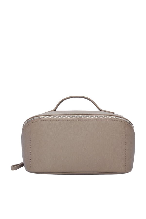 Saffiano Mini Fold Out Make-Up Case 