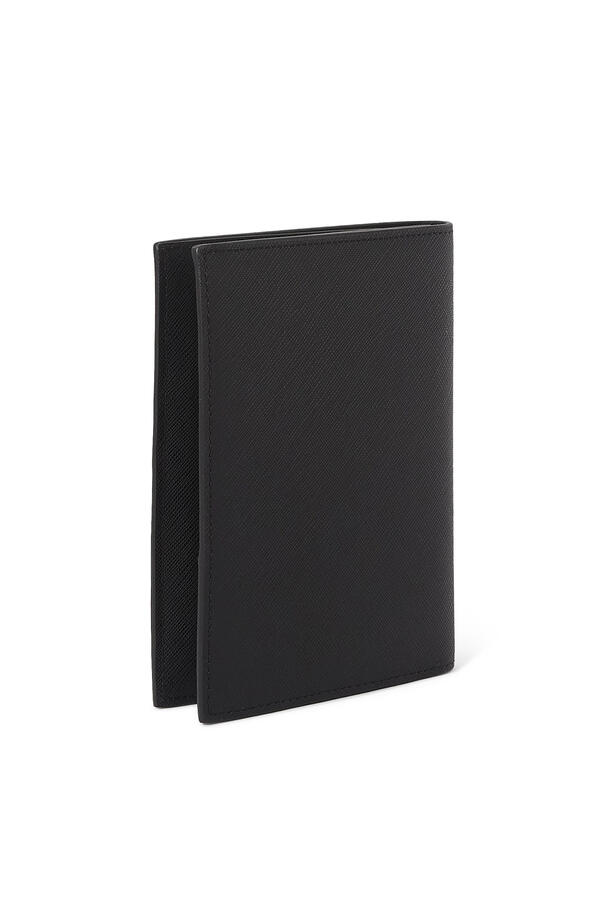 ASV Regenerated Saffiano Leather Passport Holder