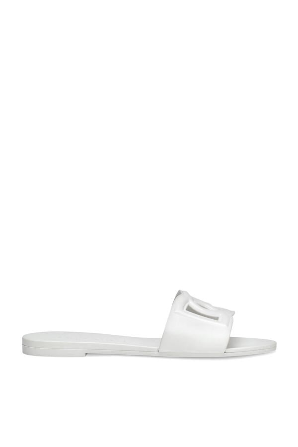 Rubber Beachwear Slides
