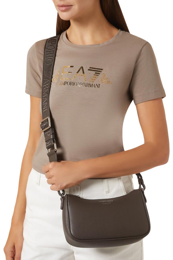  Pebbled Shoulder Bag