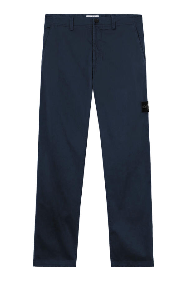 Logo Patch Chino Trousers
