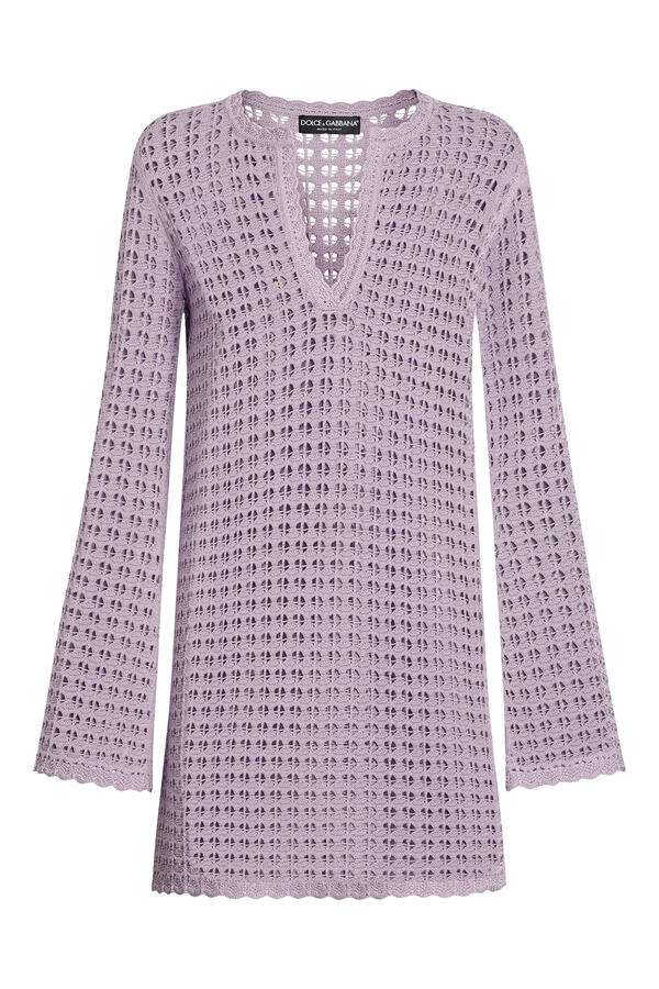 Crochet Mini Dress