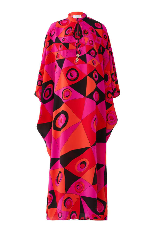 Crepe de Chine Kaftan