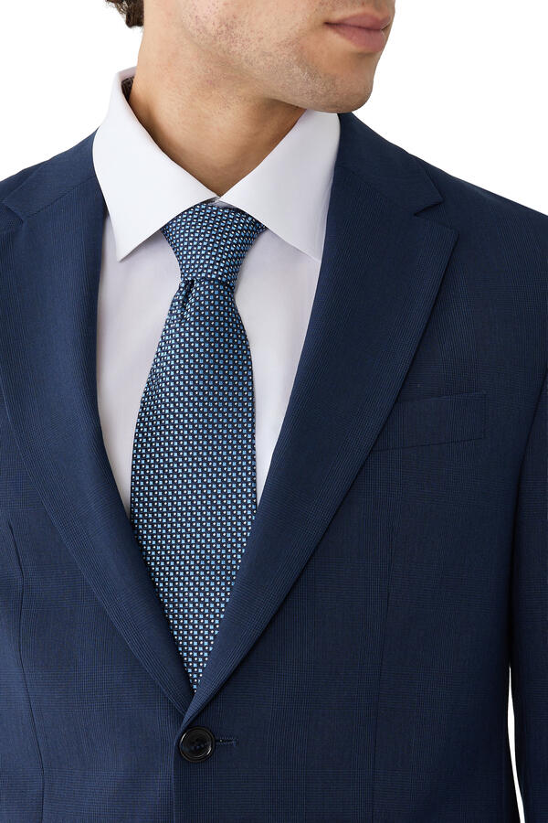 Geometric Woven Tie