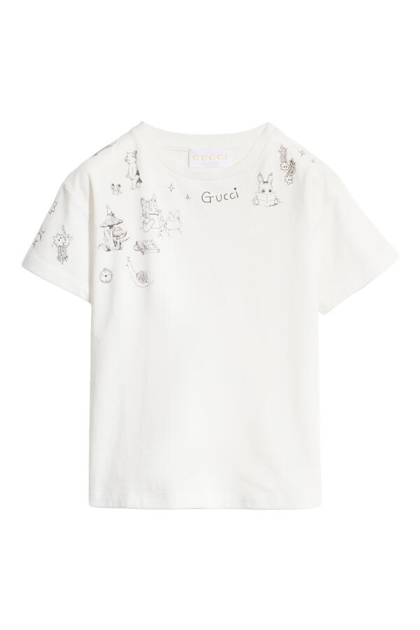 Kids Cotton T-Shirt with Print 