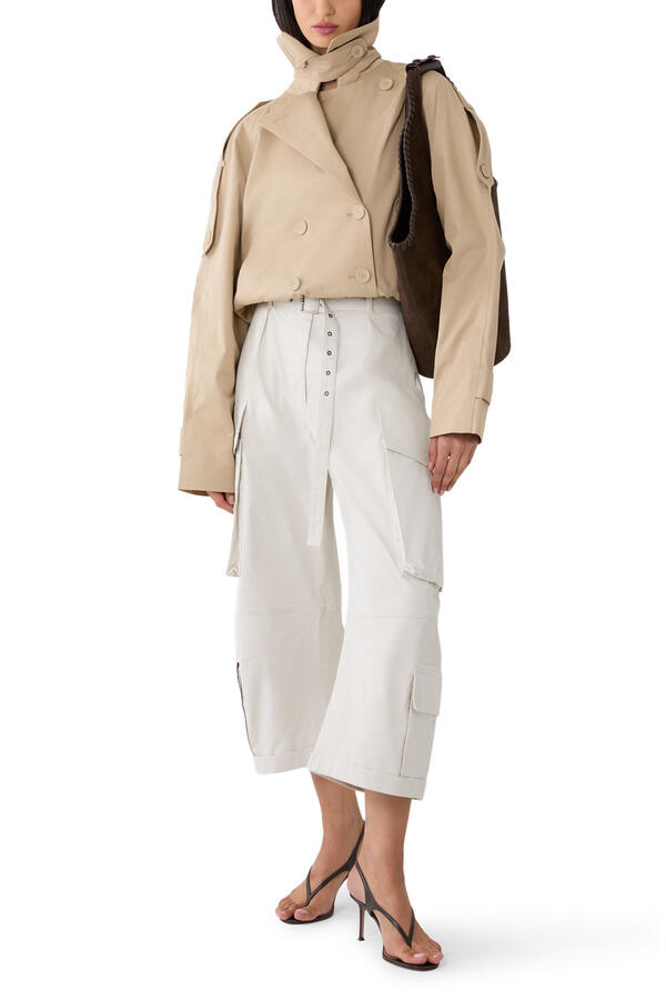 Belted Cargo Trousers