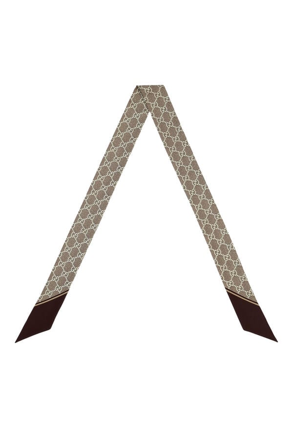 GG Silk Neck Bow