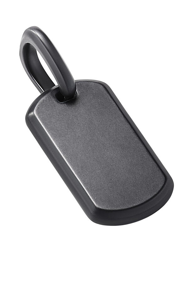 Chevron Tag, Titanium