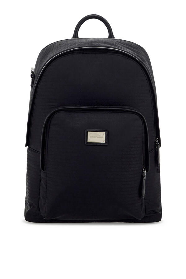 Logo Plaque Backpack
