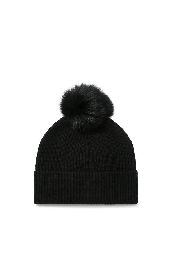 Kids Pom-Pom Cashmere Beanie