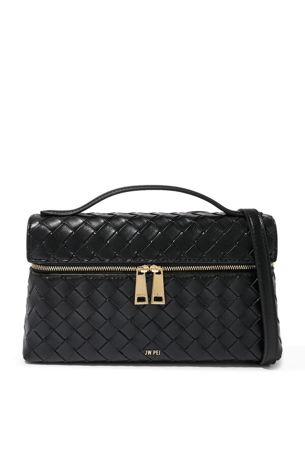 Thea Weave Texture Top Handle Bag 