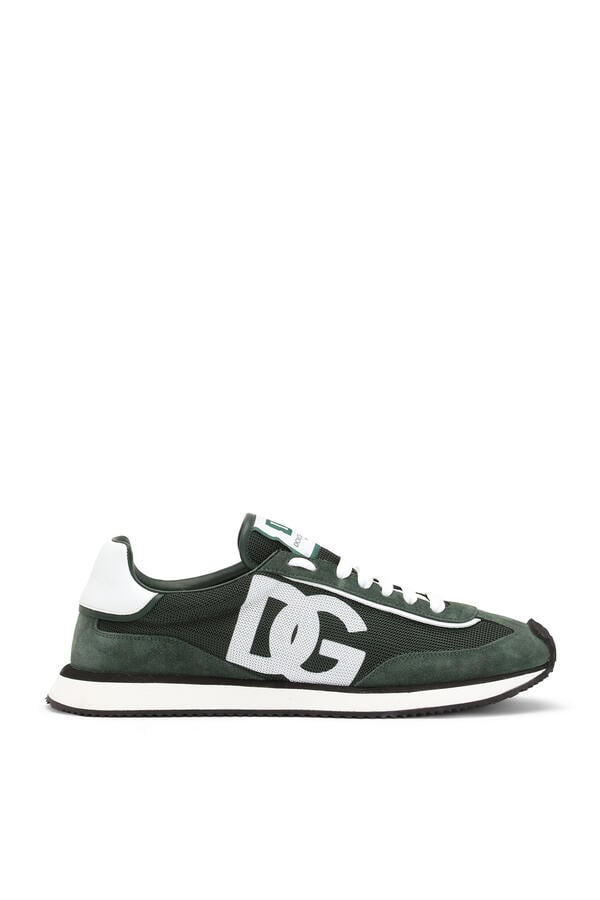 Mixed-Material DG Cushion Sneakers